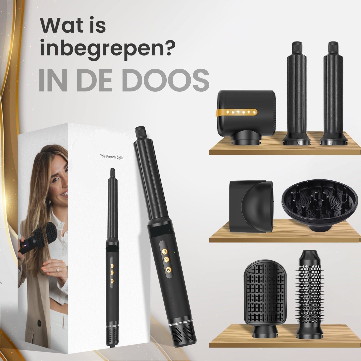 ✨PROFITEER ALLEEN VANDAAG! Wees er snel bij 🚨 Nederland's Nr. 1 Airstyler 7 in 1🚨
